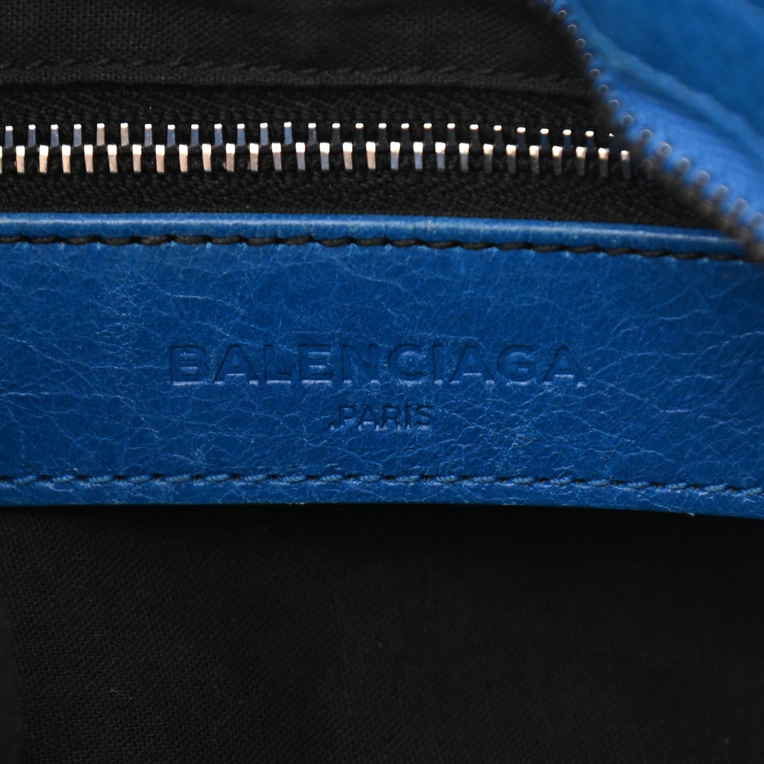 Balenciaga Agneau Giant 12 Silver Hardware City Bleu Lazuli 5 of 21