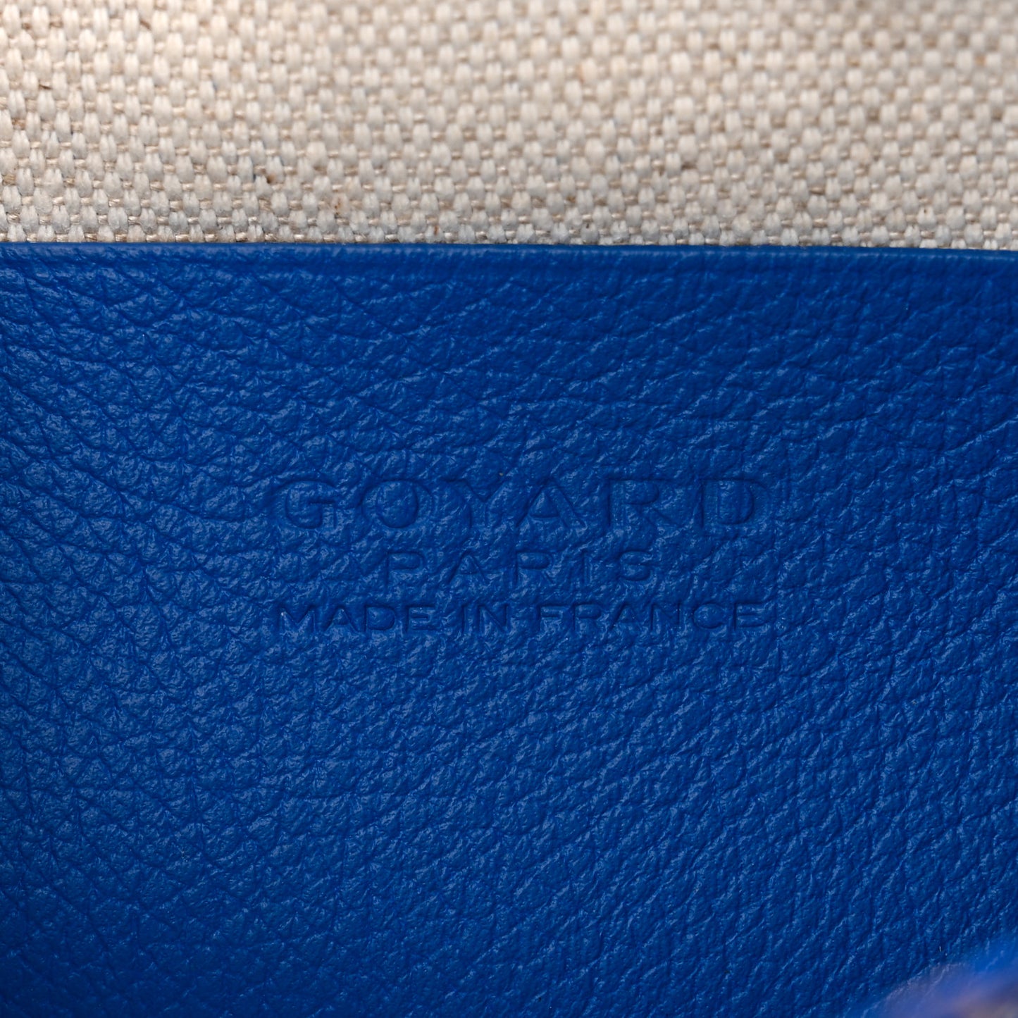 Goyardine Plumet Wallet Clutch Sky Blue