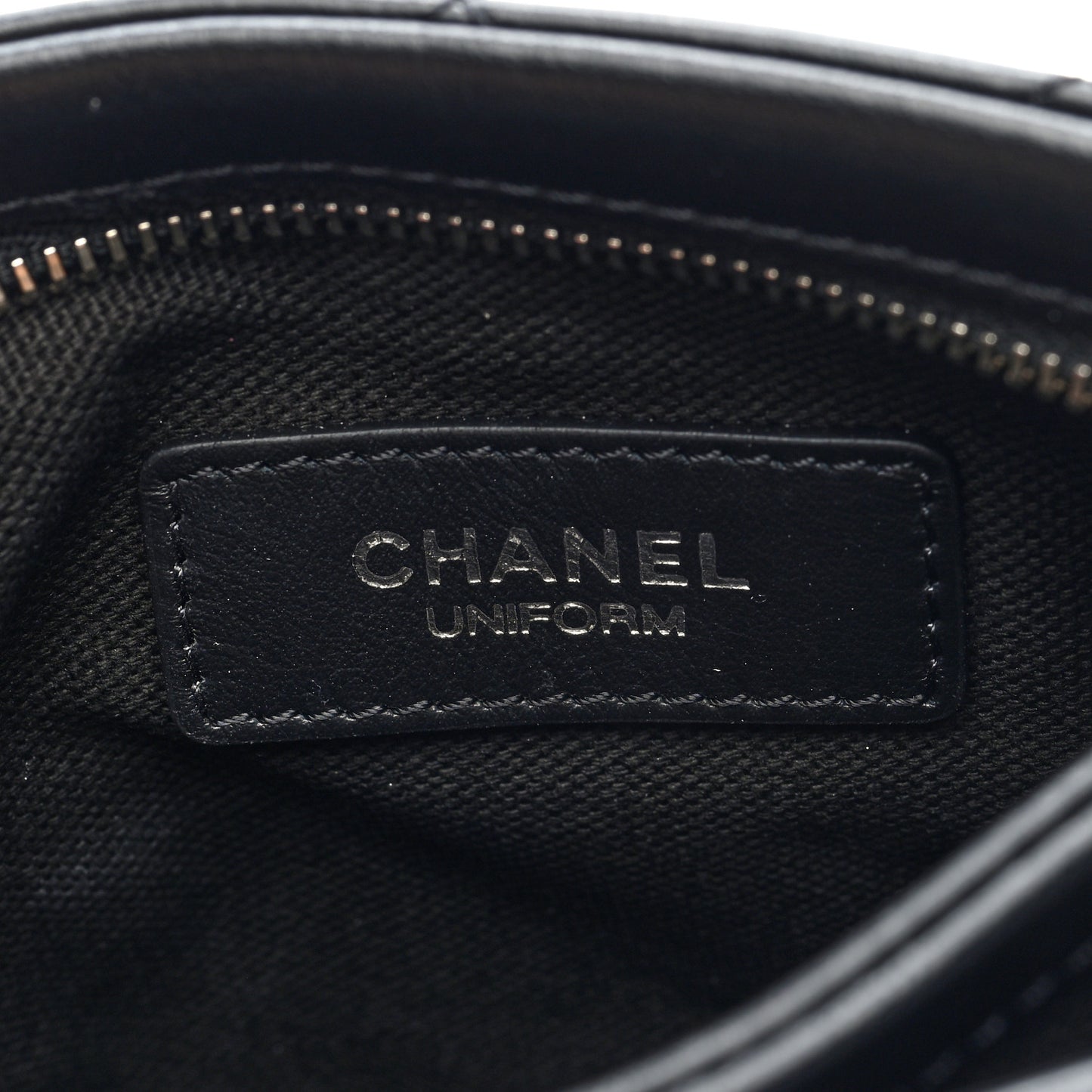 Lambskin Quilted Crossbody Bag Black