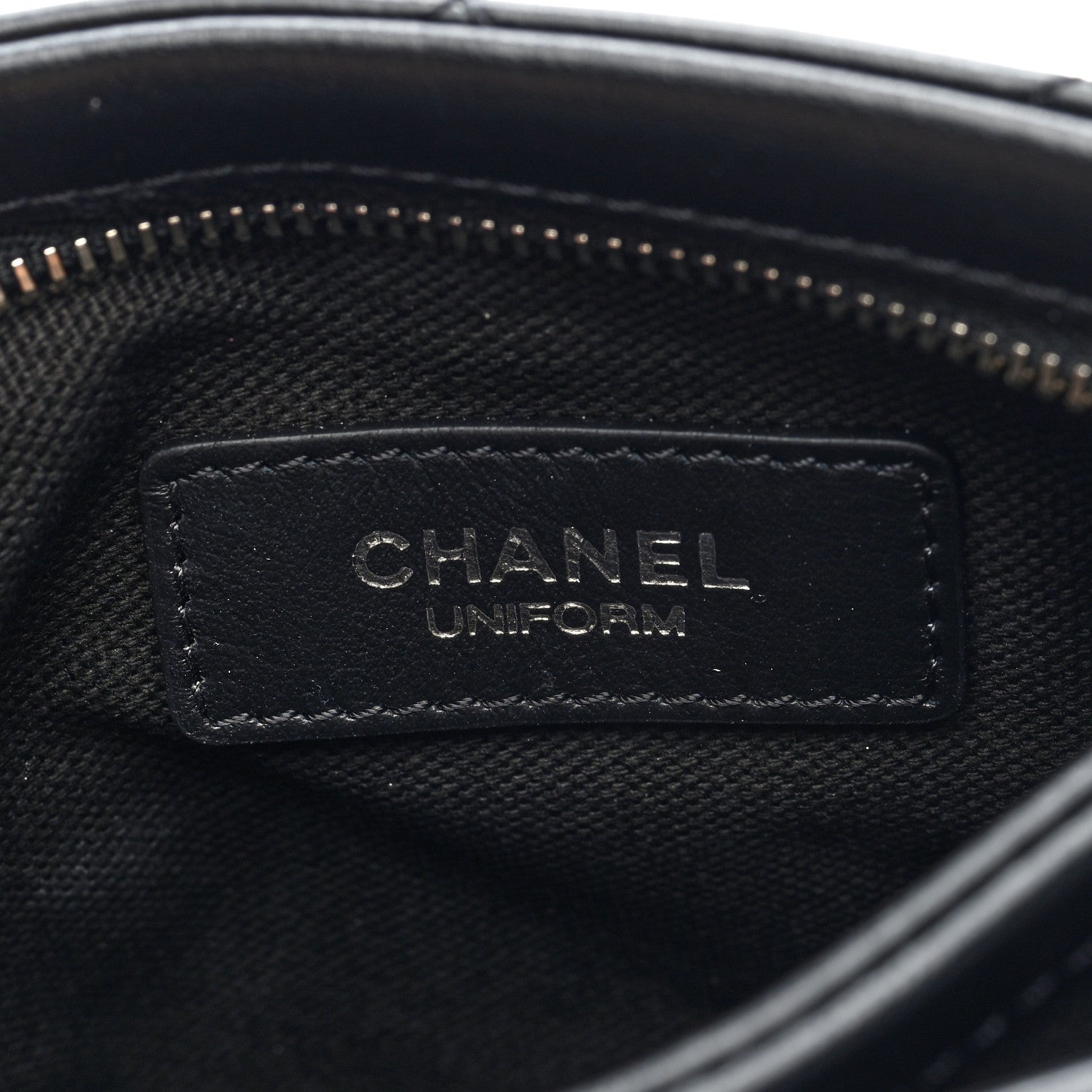 Chanel Lambskin Quilted Crossbody Bag Black 7 of 11