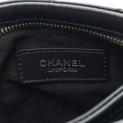 Chanel Lambskin Quilted Crossbody Bag Black 7 of 11
