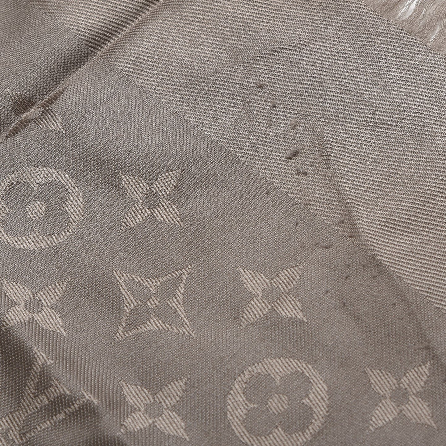 Silk Wool Monogram Shawl Verone