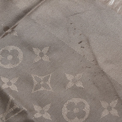 Louis Vuitton Silk Wool Monogram Shawl Verone 5 of 5