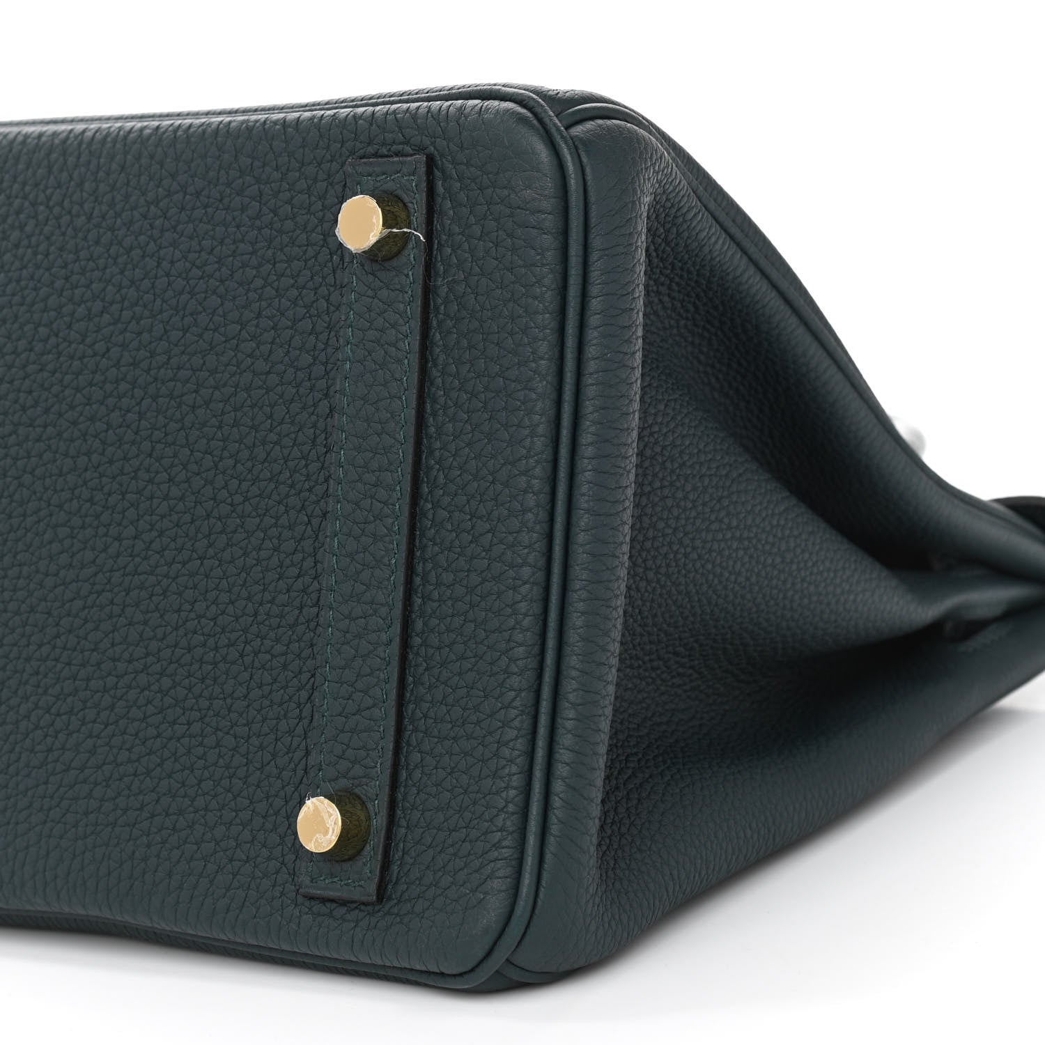 Hermes Togo Matte Alligator Birkin Touch 30 Vert Cypress 10 of 10