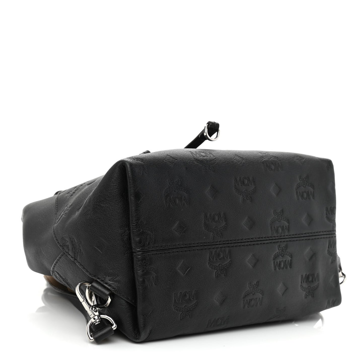 Calfskin Ottomar Monogram Essential Backpack Black