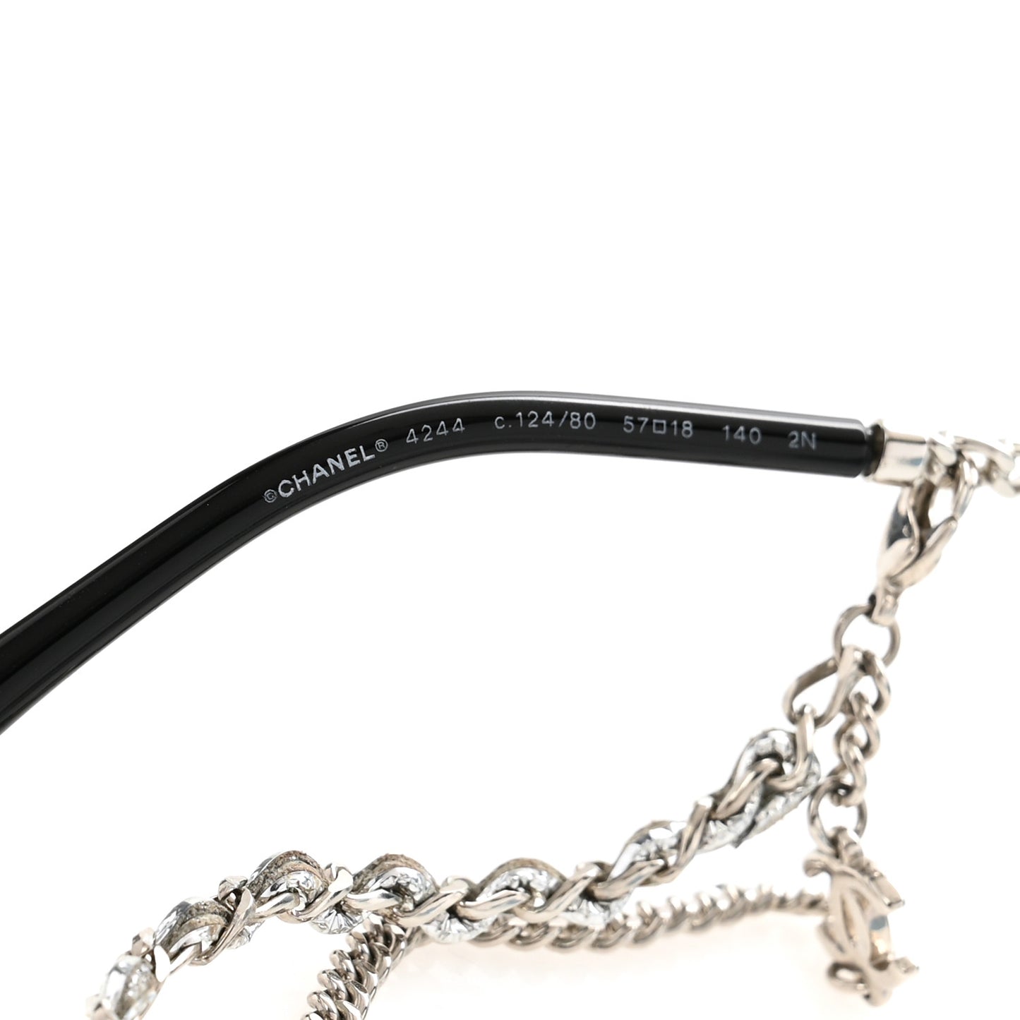 Chain Square Sunglasses 4244 Blue