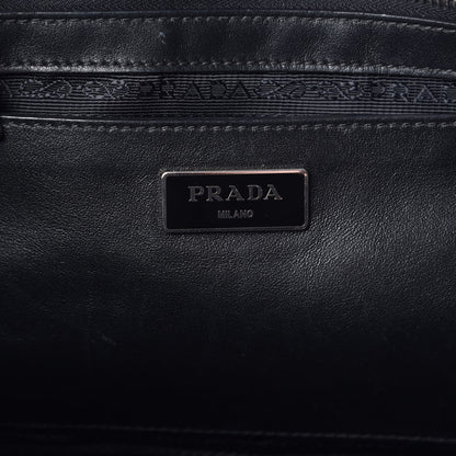 Prada Soft Calf Tote Nero Black 6 of 13