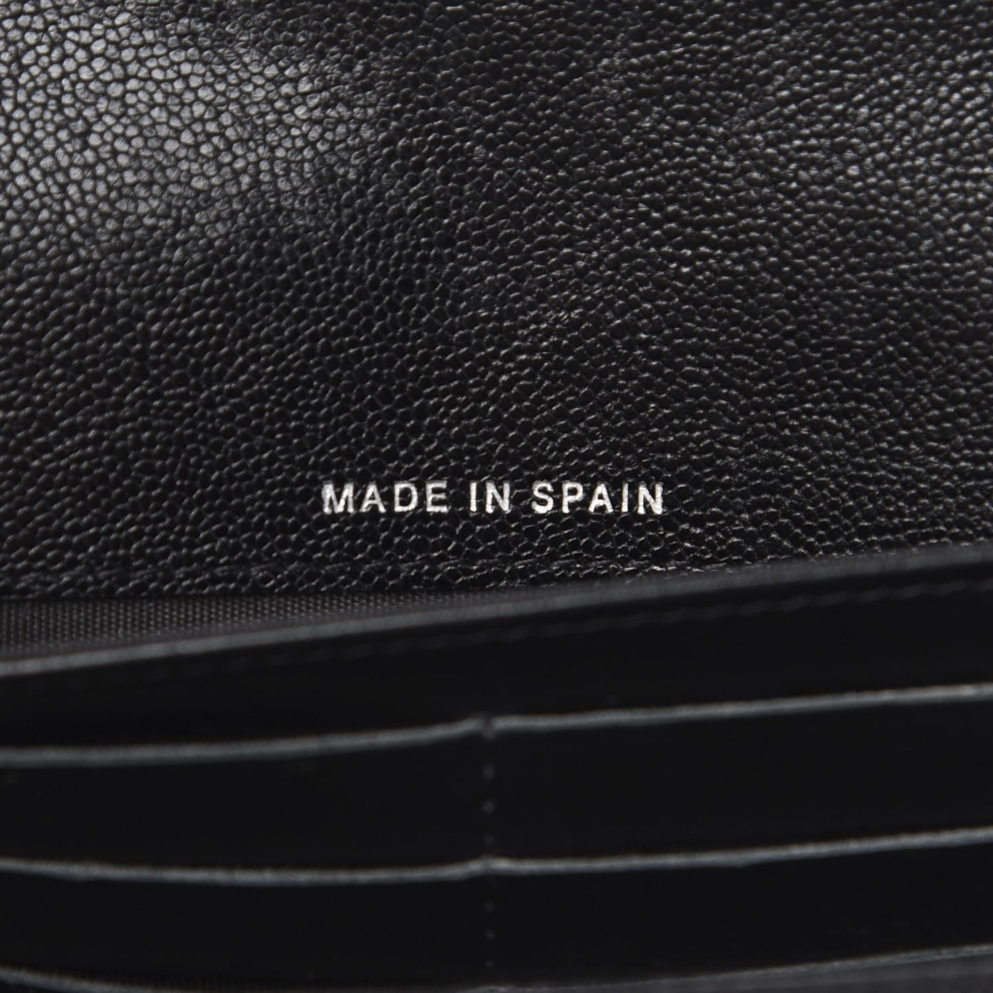 Caviar Quilted Boy Flap Wallet Black