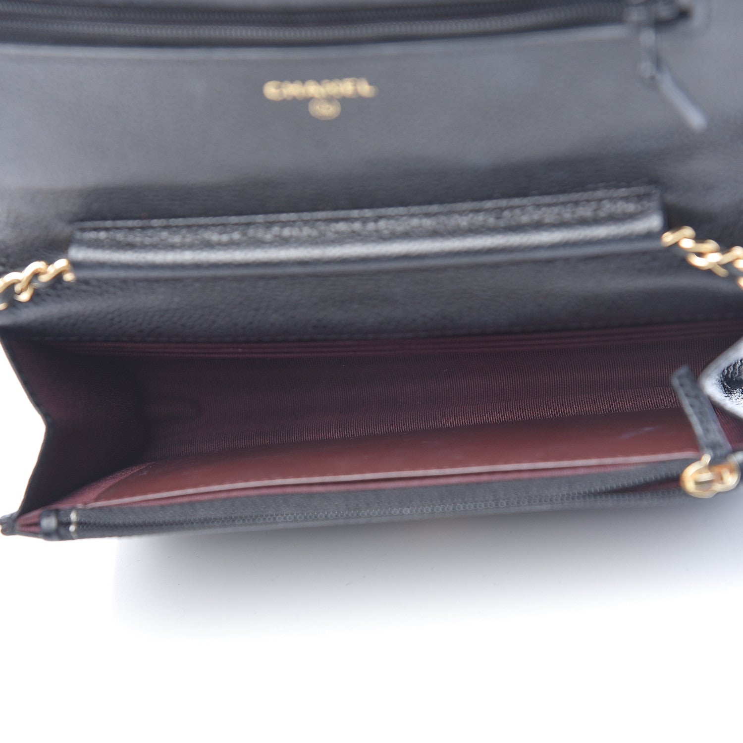 Chanel Caviar Quilted Wallet On Chain WOC Black 5 of 12