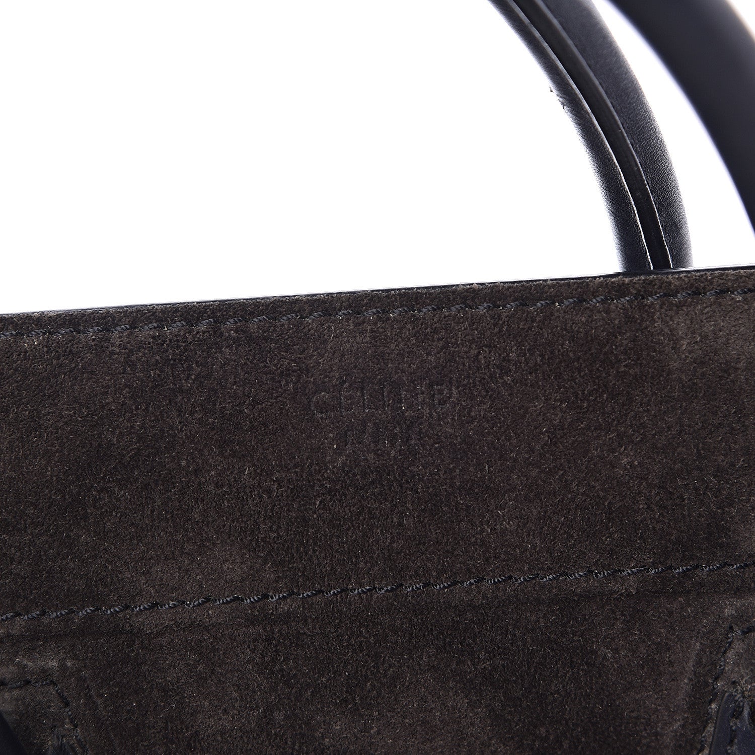 Celine Suede Medium Phantom Luggage Anthracite 6 of 22