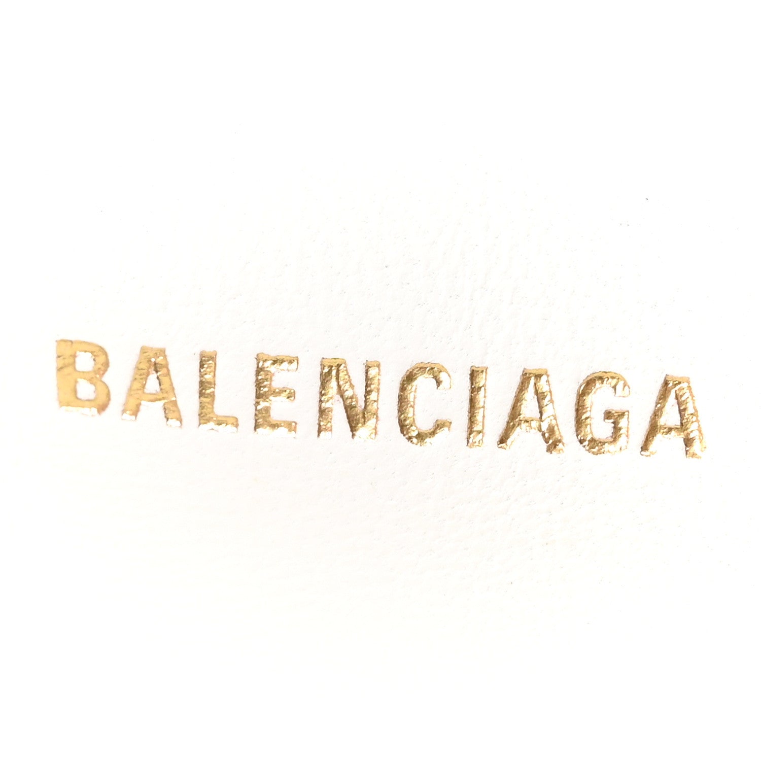 Balenciaga Extra Supple Calfskin Crocodile Embossed Small Crush Chain Bag Optic White 6 of 10