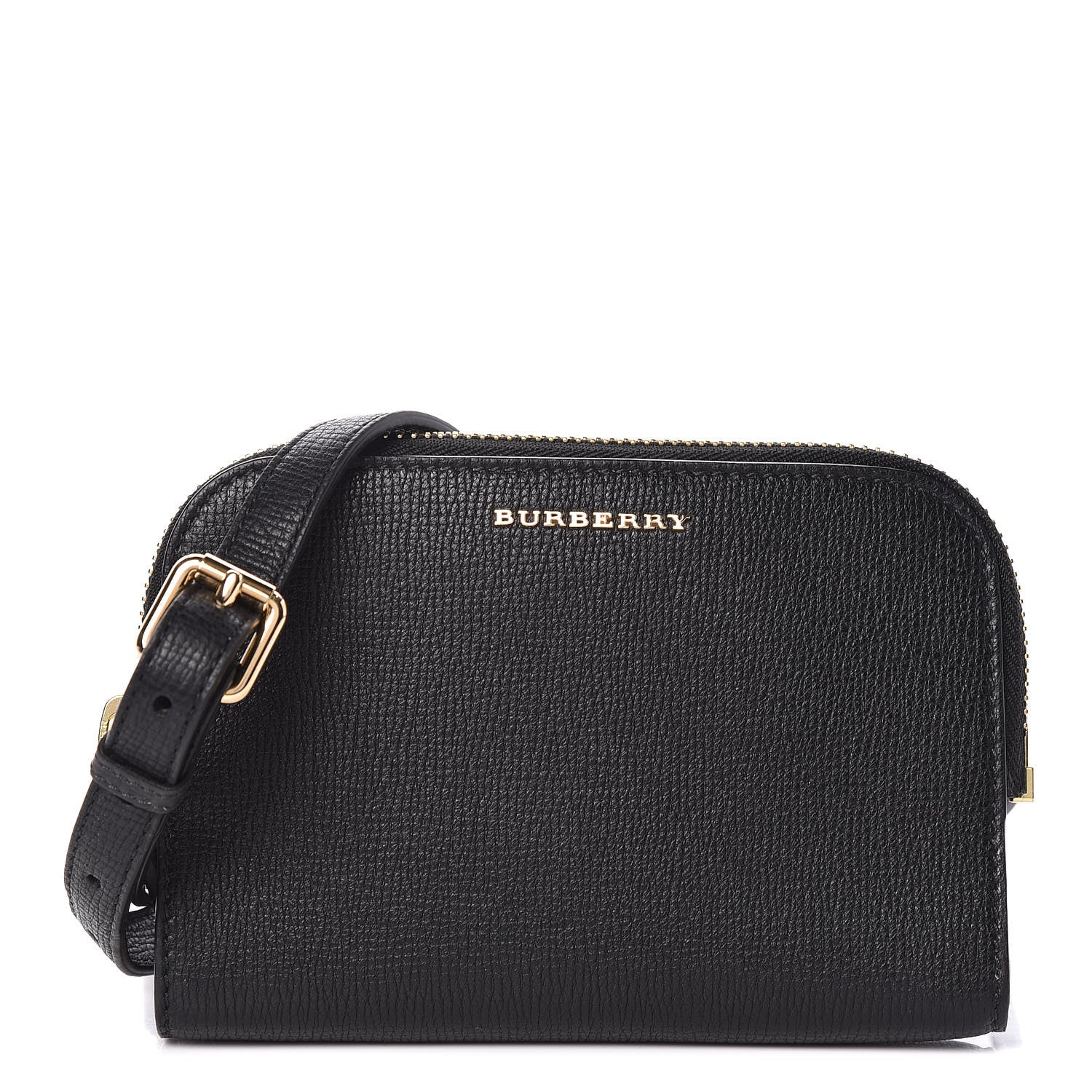 Burberry Grain Calfskin Small Crossbody Bag Black 1 of 9