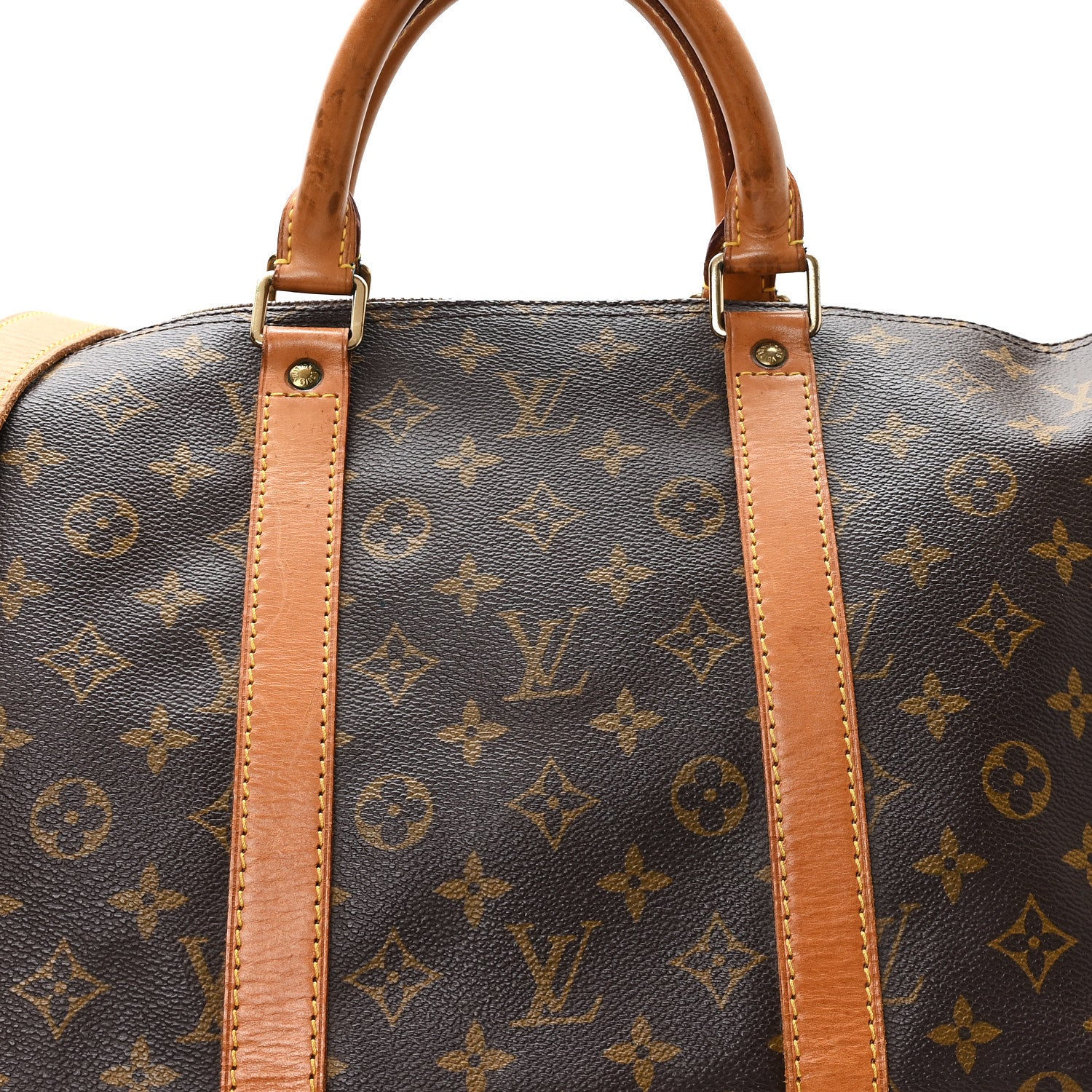 Louis Vuitton Monogram Keepall Bandouliere 55 7 of 9