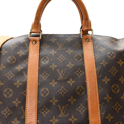 Louis Vuitton Monogram Keepall Bandouliere 55 7 of 9