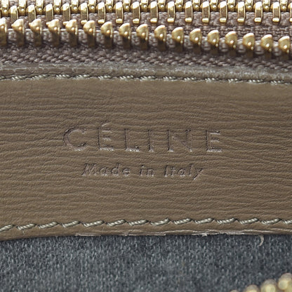 Celine Lambskin Small Trio Crossbody Bag Taupe 10 of 13