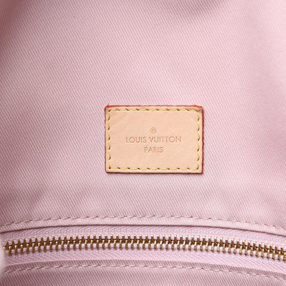 Louis Vuitton Damier Azur Graceful MM Rose Ballerine 6 of 15