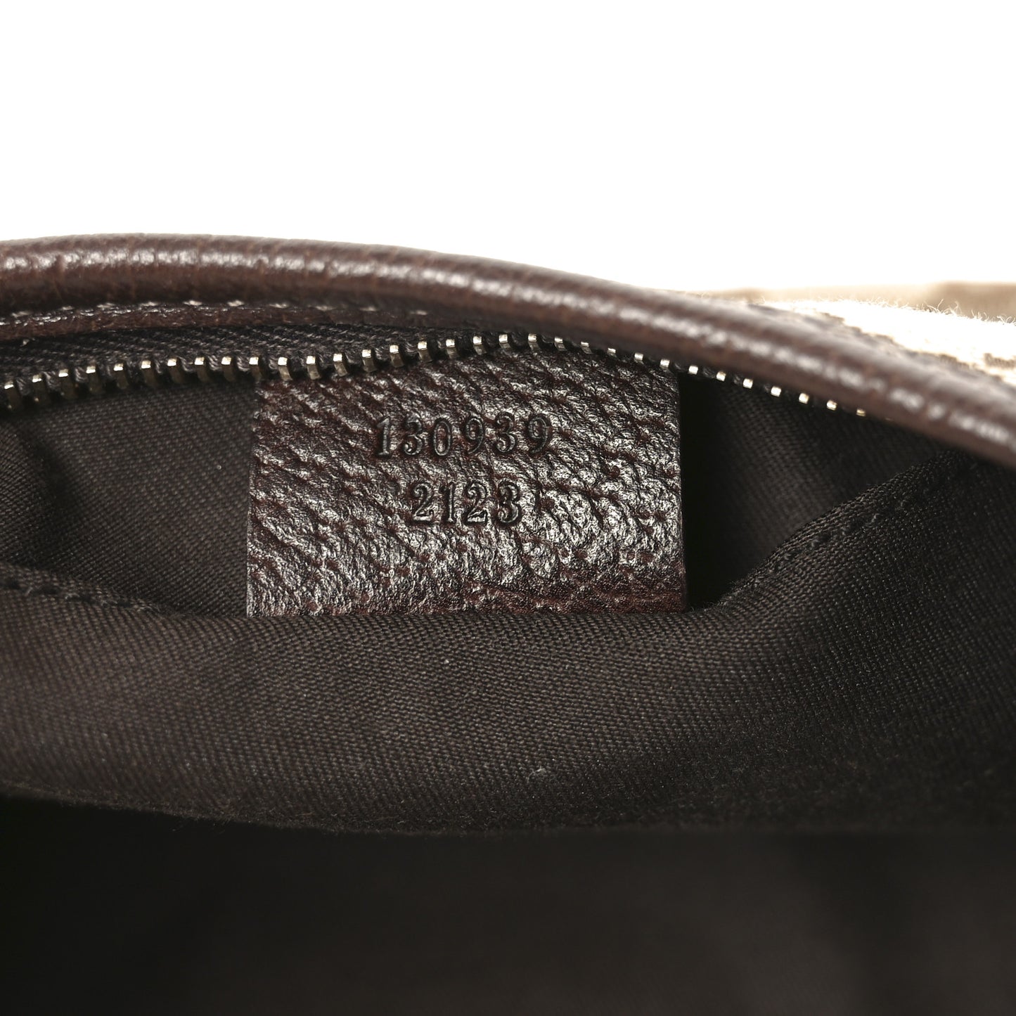 Monogram D Ring Abbey Pochette Brown