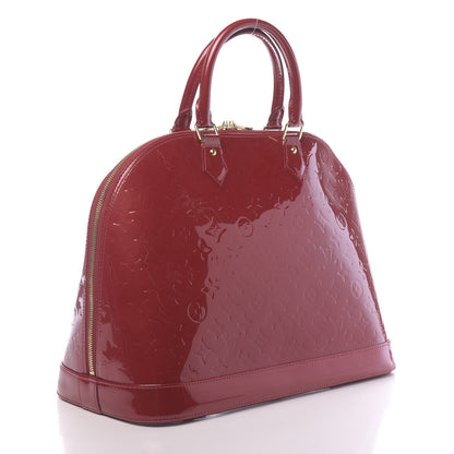 Louis Vuitton Vernis Alma GM Pomme D'Amour 3 of 11