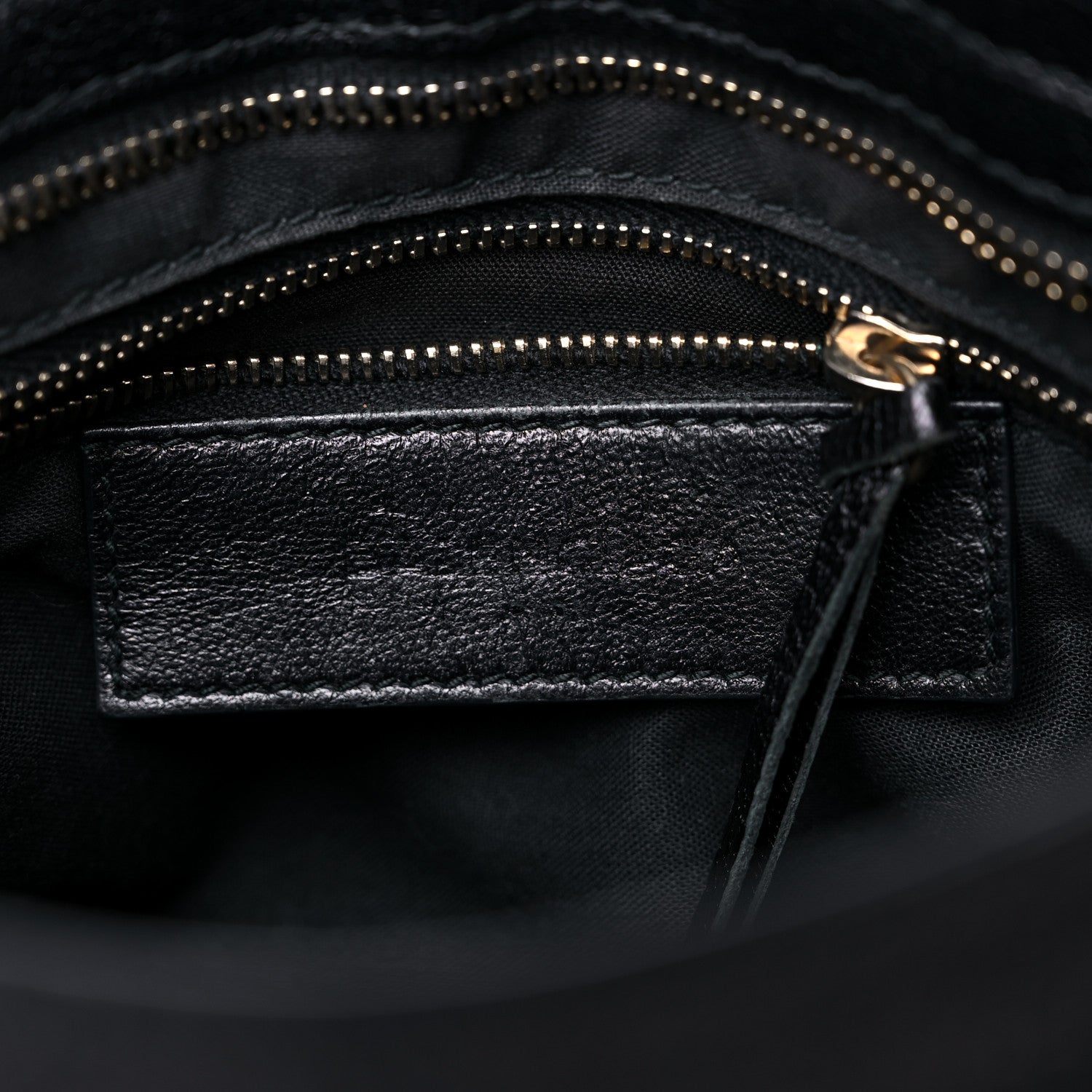 Balenciaga Chevre Gold Metallic Edge Hardware Mini City Black 6 of 10