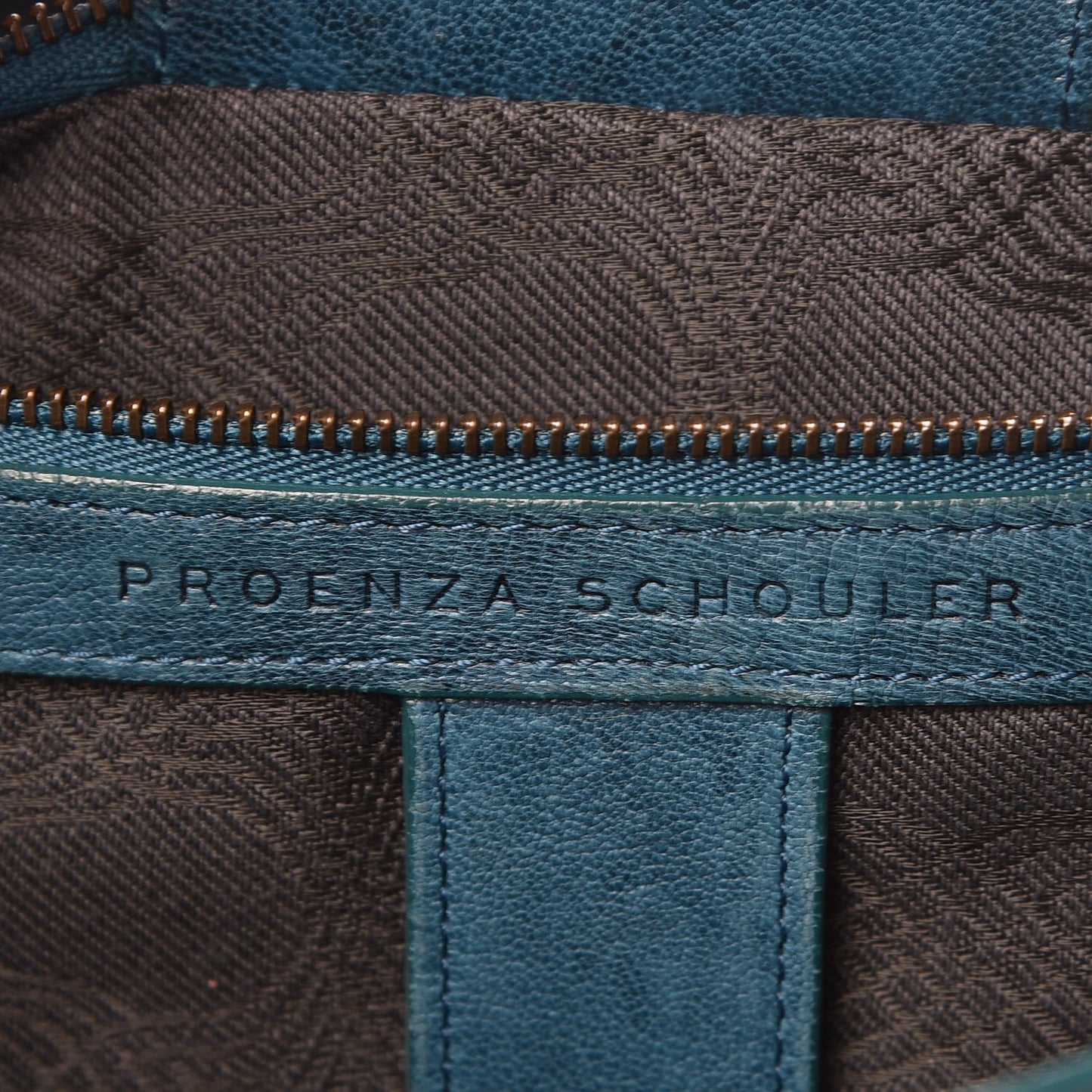 Lambskin Medium PS1 Satchel Sea Blue
