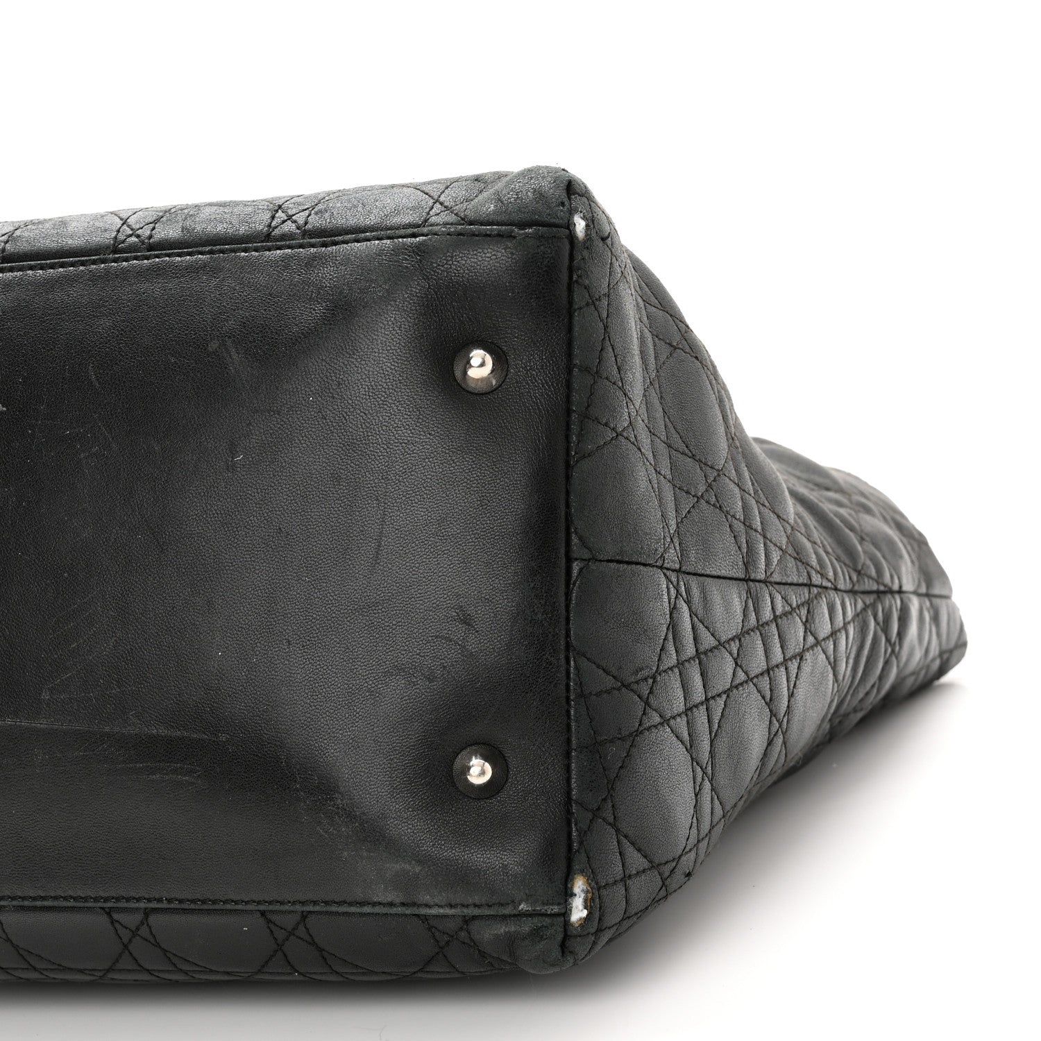 Christian Dior Lambskin Cannage Medium Soft Lady Dior Black 6 of 21