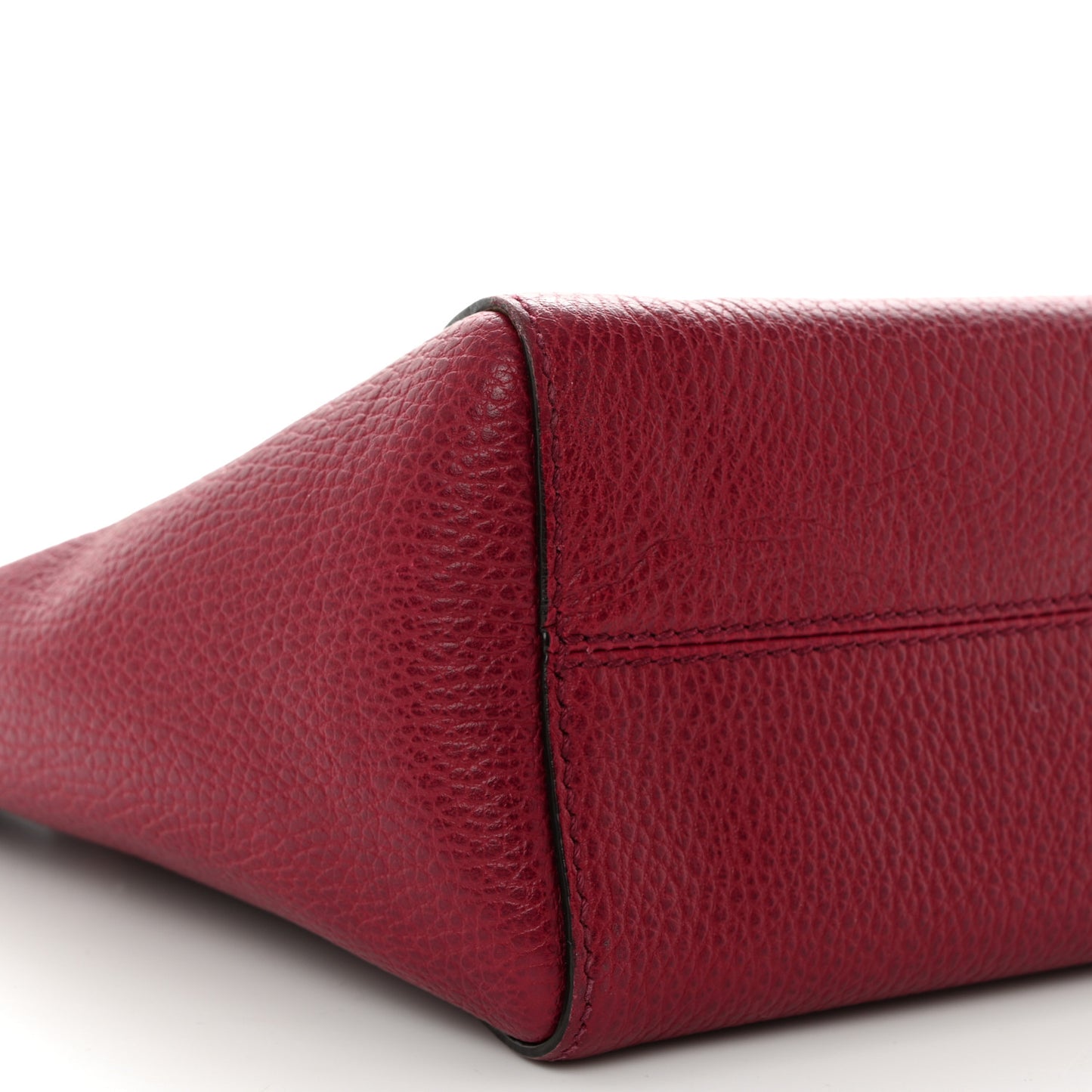 Dollar Calfskin Mini Swing Top Handle Bag Blossom