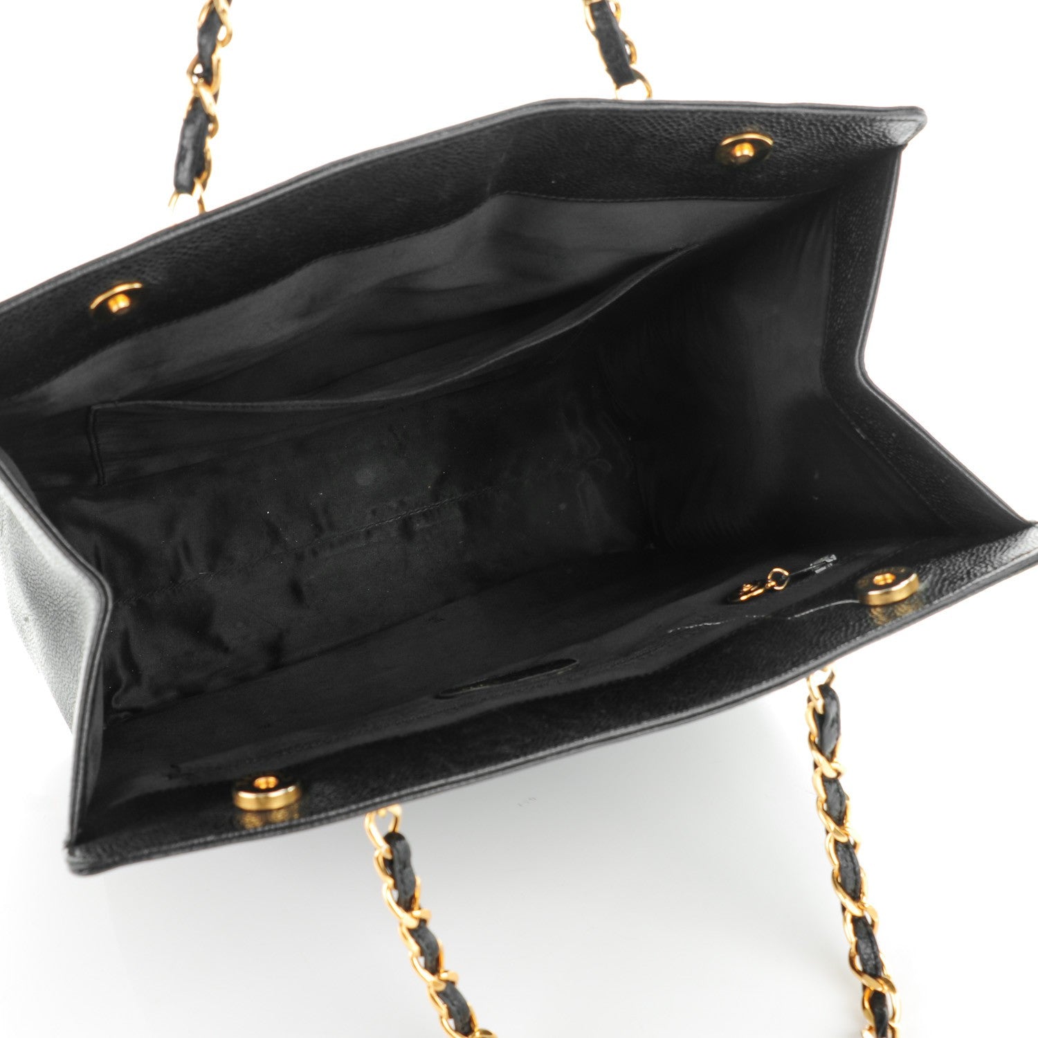 Chanel Caviar Shoulder Bag Black 5 of 7