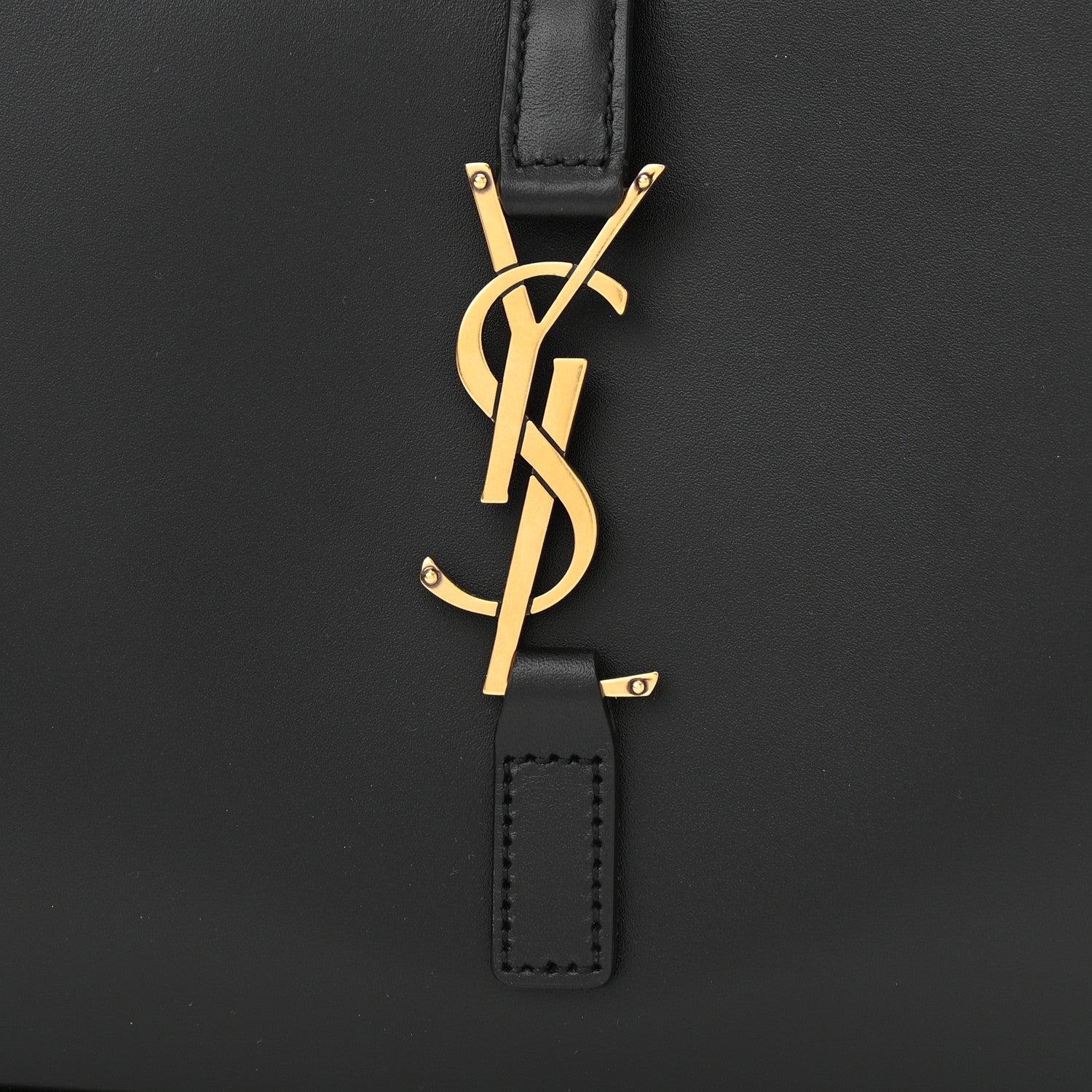 Saint Laurent Smooth Calfskin Le 5 A 7 Hobo Black 8 of 11