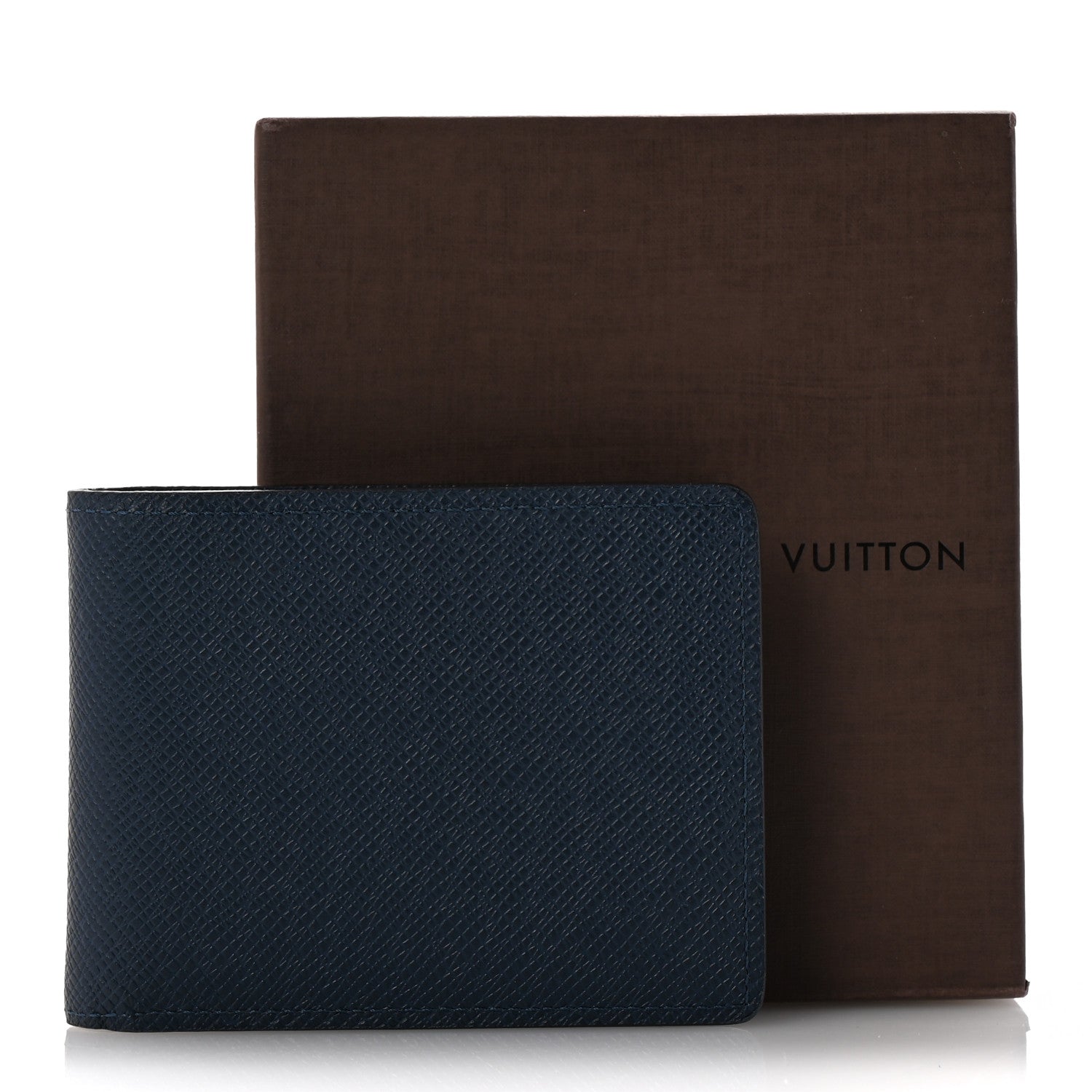 Louis Vuitton Taiga Slender Wallet Navy 8 of 8