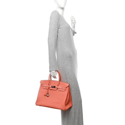 Hermes Togo Birkin 35 Crevette 2 of 13