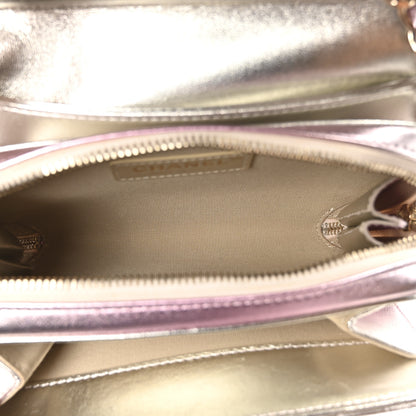 Chanel Metallic Lambskin Like A Wallet Flap Golden Pink 8 of 19