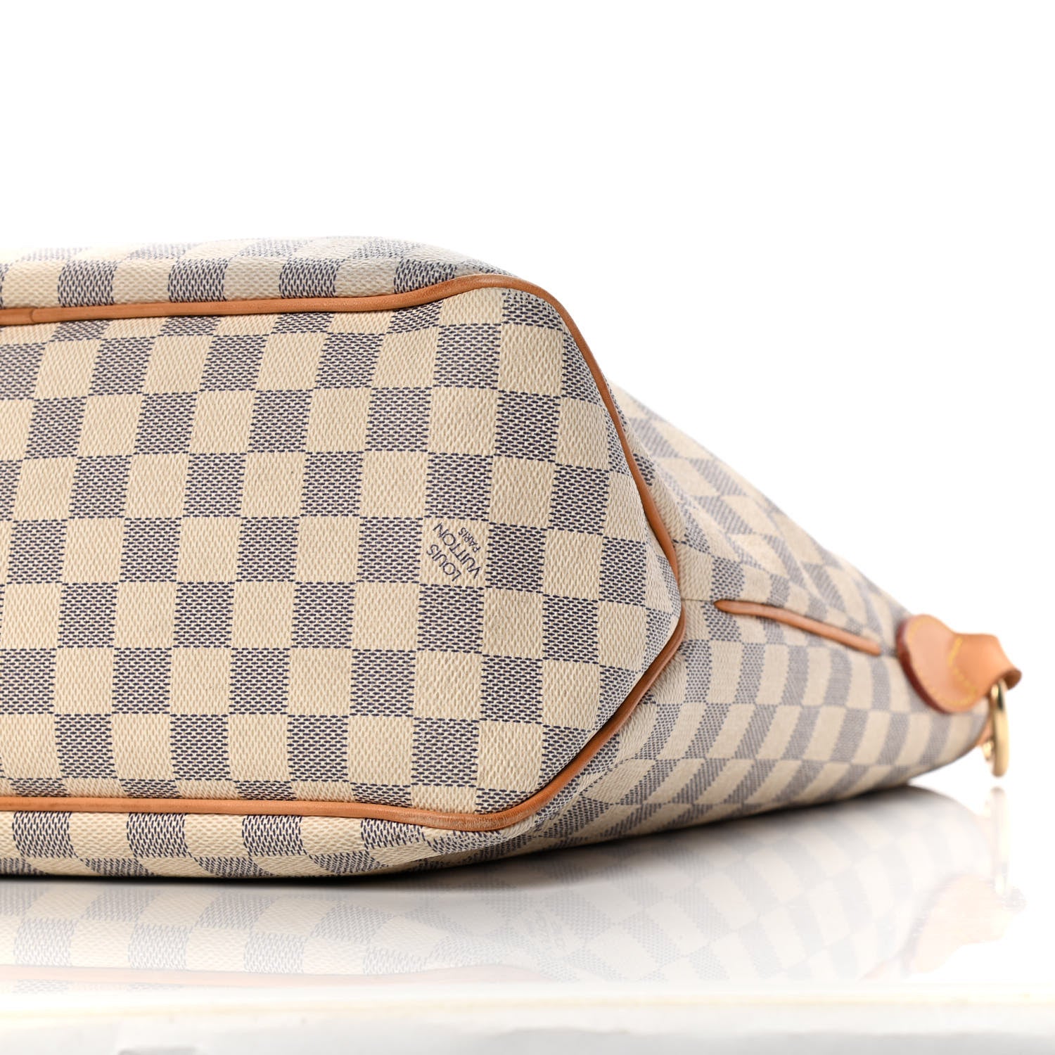 Louis Vuitton Damier Azur Delightful PM Rose Ballerine 6 of 13