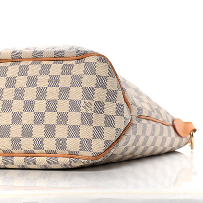 Louis Vuitton Damier Azur Delightful PM Rose Ballerine 6 of 13