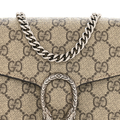 Gucci GG Supreme Monogram Mini Dionysus Chain Wallet Beige Taupe 10 of 13