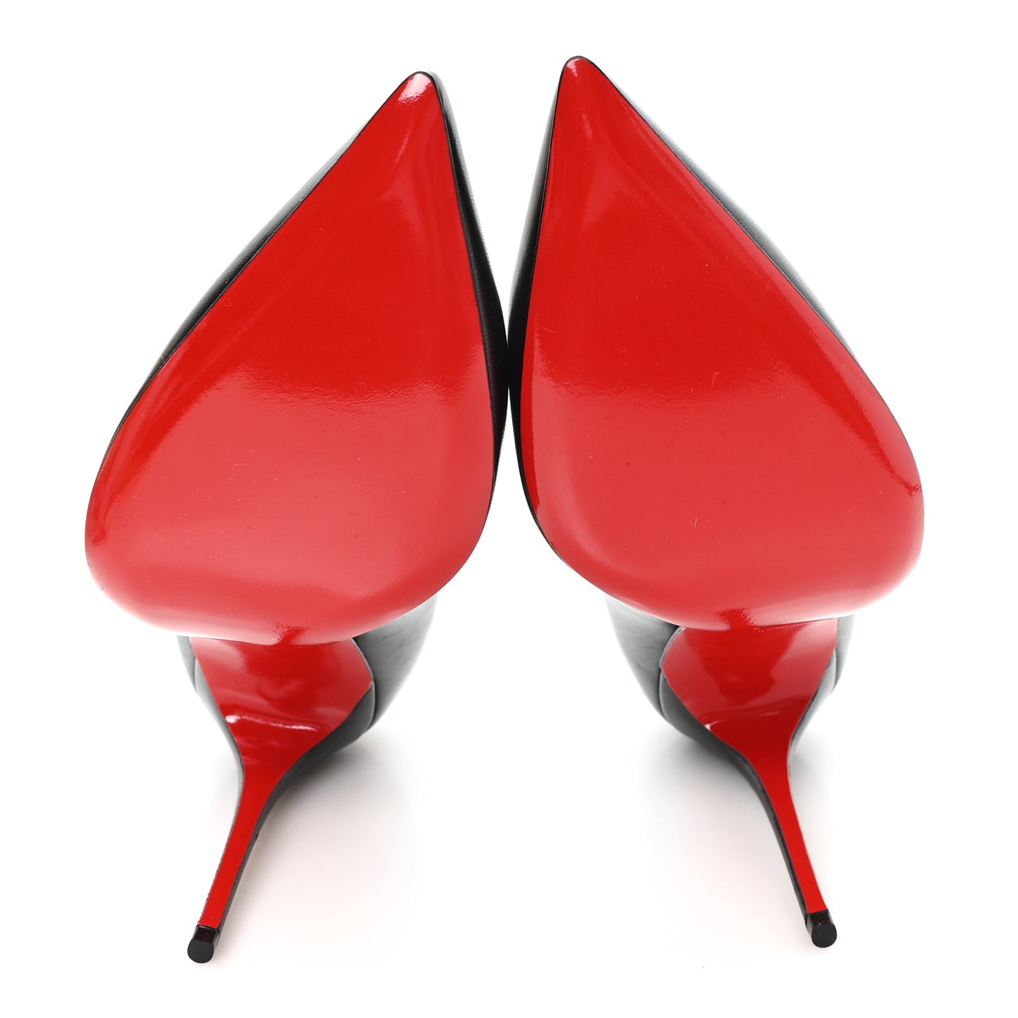 Shiny Nappa Pigalle Follies 100 Pumps 41.5 Black