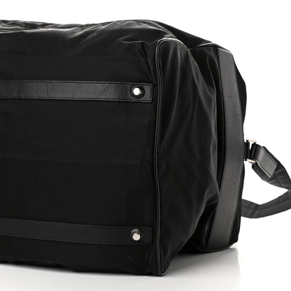 Prada Tessuto Nylon Saffiano Viaggio Carry On Travel Bag Black 6 of 7