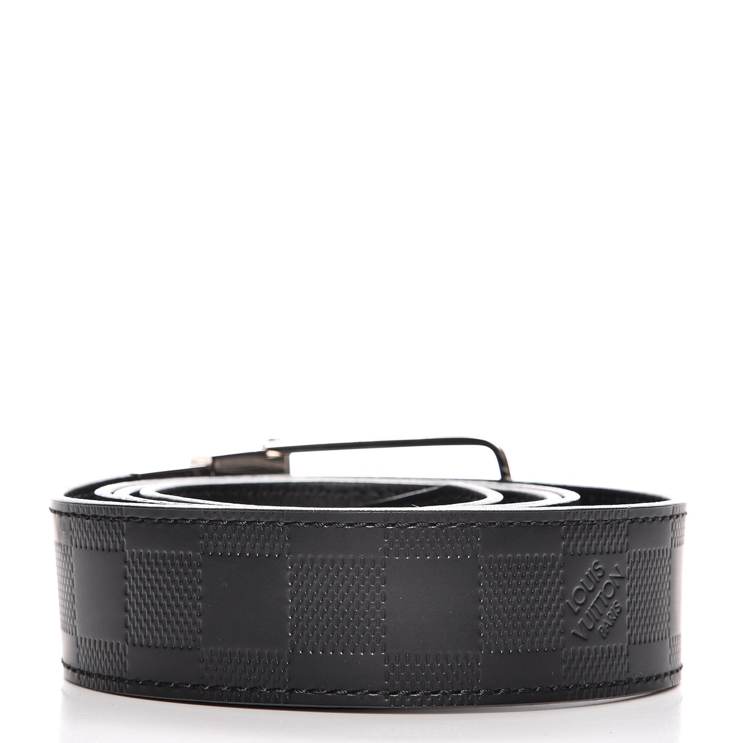 Damier Infini Calfskin 35mm Belt 100 40 Black