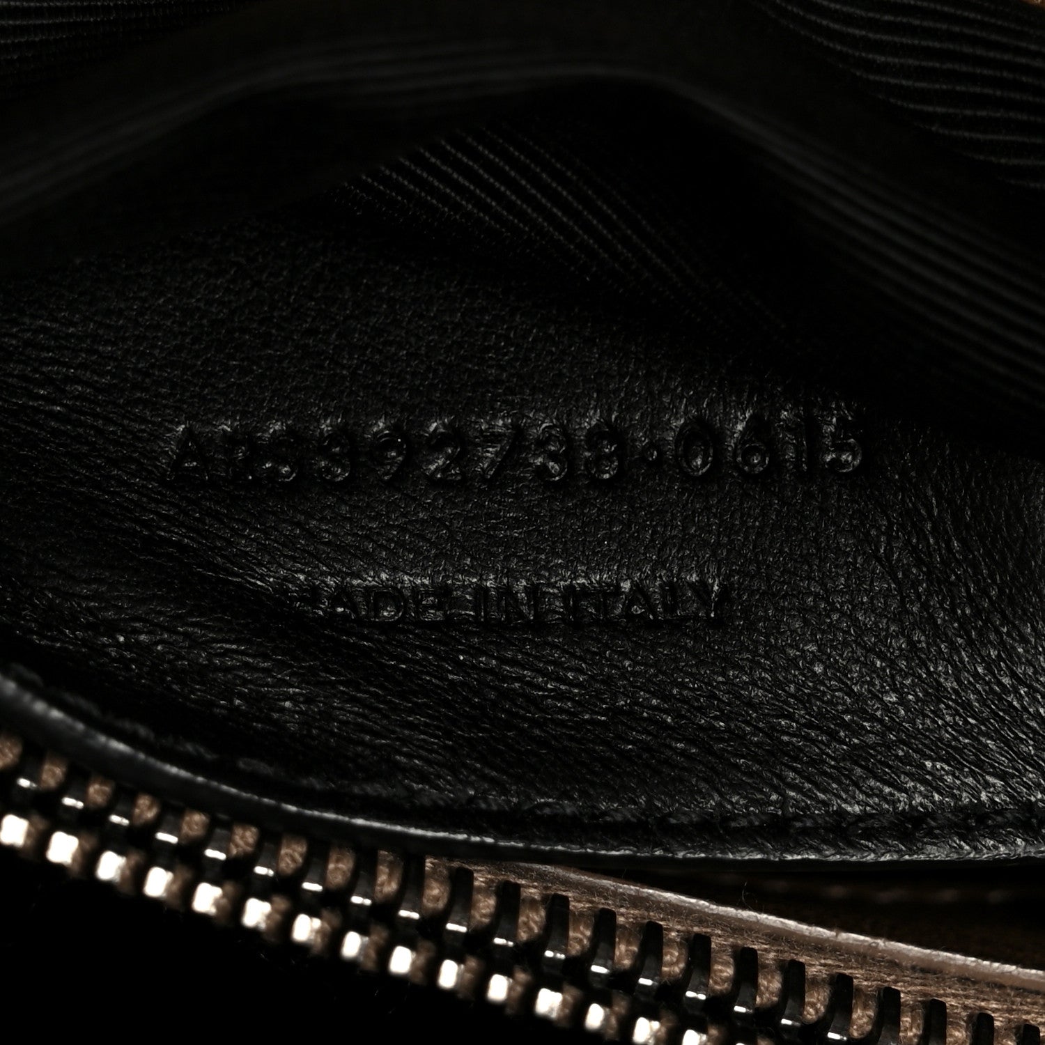 Saint Laurent Sheepskin Matelasse Chevron Monogram Large College Bag Fard 8 of 11