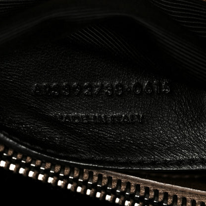 Saint Laurent Sheepskin Matelasse Chevron Monogram Large College Bag Fard 8 of 11