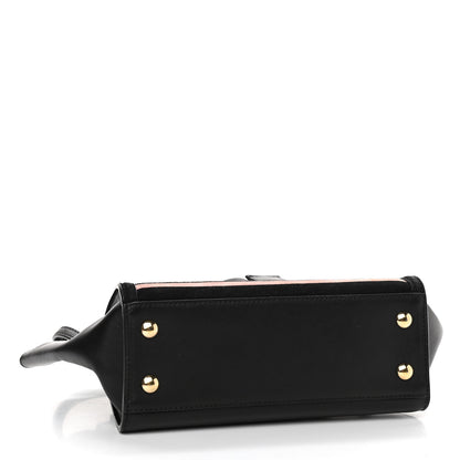 Salvatore Ferragamo Calfskin Suede Mara Shoulder Bag Black Opera 4 of 11