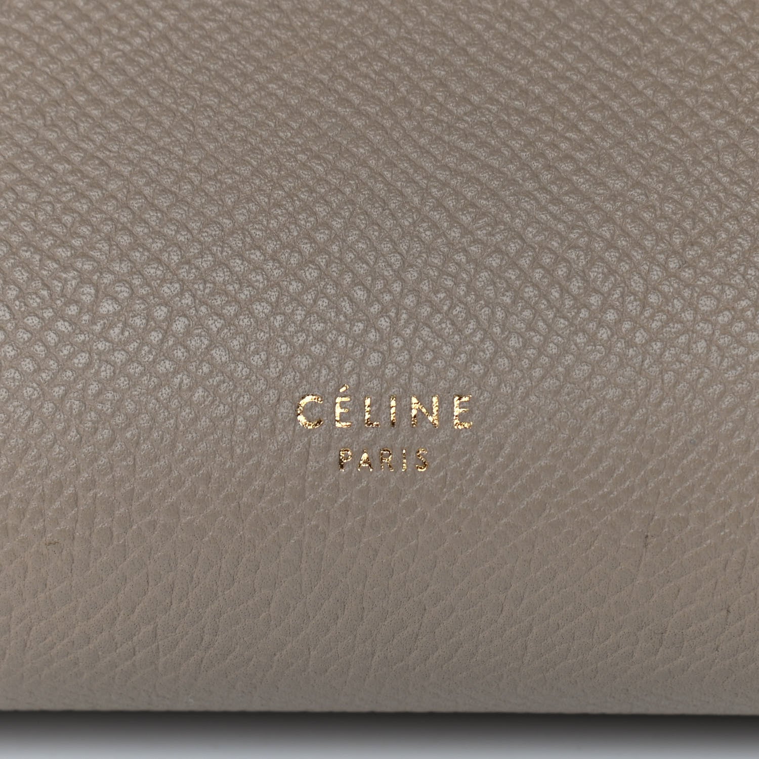 Celine Grained Calfskin Mini Belt Bag Dune 7 of 15