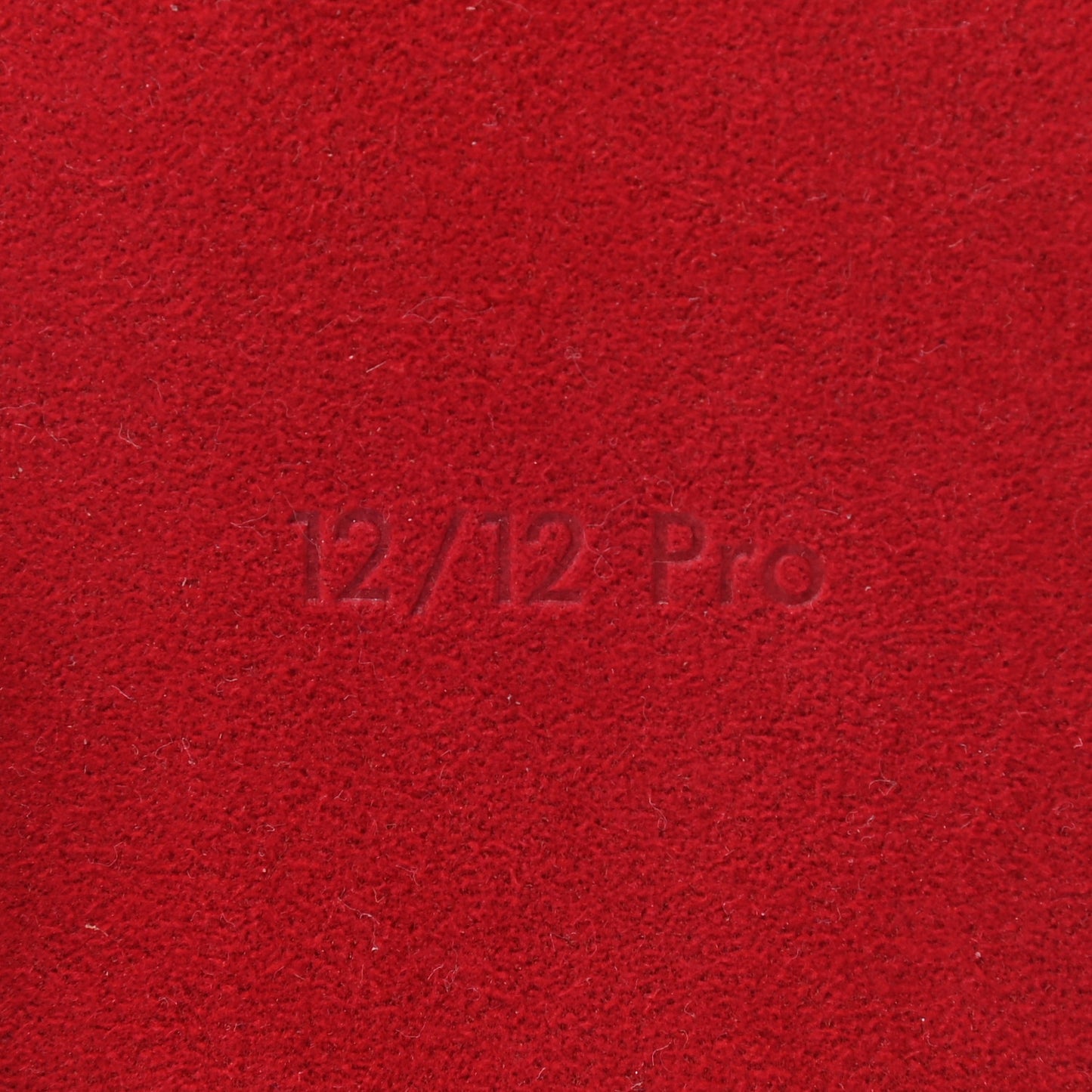Monogram iPhone 12/12 Pro Bumper Scarlet