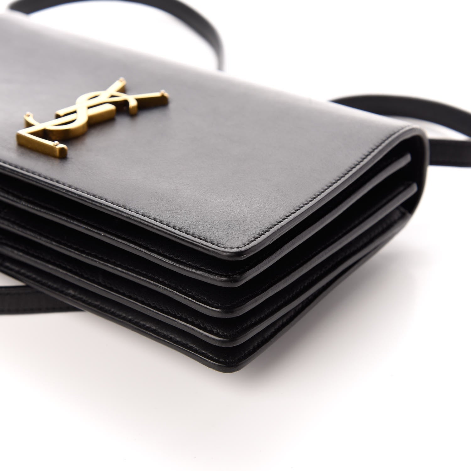 Saint Laurent Calfskin Monogram Small Dylan Shoulder Bag Black 8 of 8