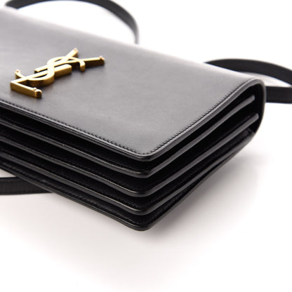 Saint Laurent Calfskin Monogram Small Dylan Shoulder Bag Black 8 of 8