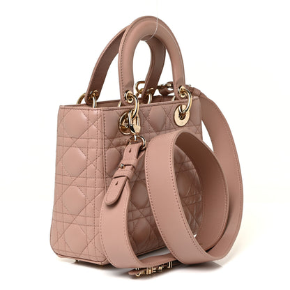 Christian Dior Lambskin Cannage Small My ABCDior Fard 2 of 18