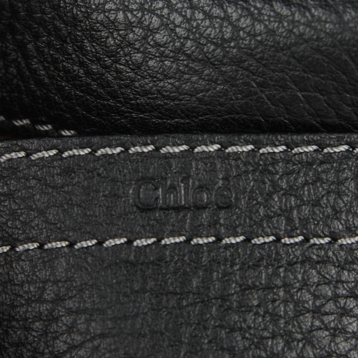Chloe Calfskin Mini Marcie Round Crossbody Bag Black 6 of 9