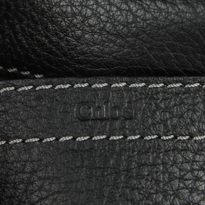 Chloe Calfskin Mini Marcie Round Crossbody Bag Black 6 of 9