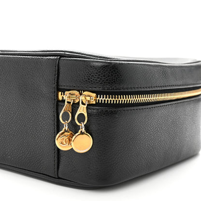 Chanel Caviar Timeless CC Vanity Case Black 11 of 13