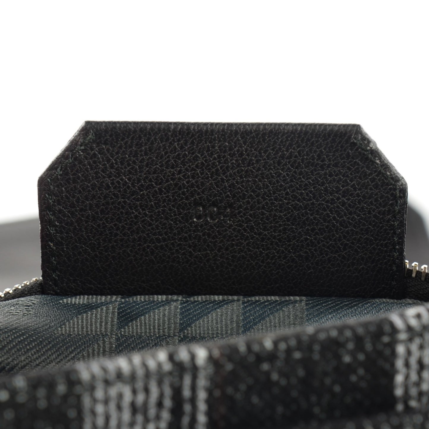Jacquard Plaid Tiny PS1 Satchel Black White