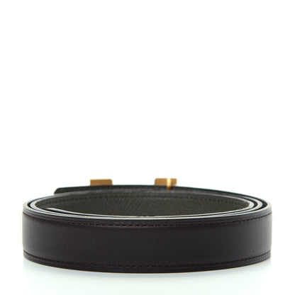 Hermes Swift Epsom 24mm Mini Constance H Belt 85 Chocolate 2 of 6